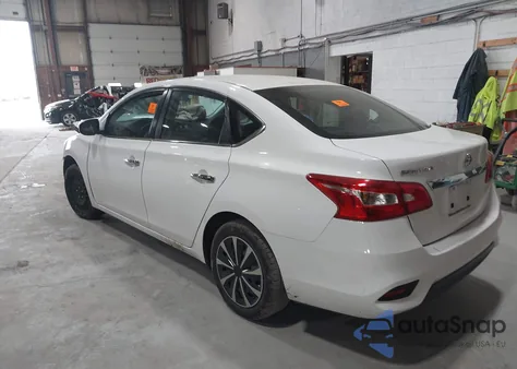 2017 Nissan Sentra S из США, поврежденный, VIN 3N1AB7AP3HY283596